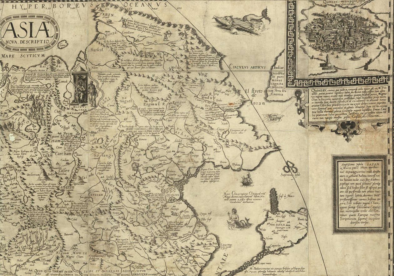 Coloriu o mapa (Antuérpia, 1590) de Daniel Keller