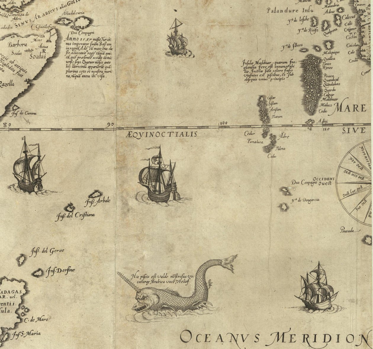 Daniel Keller. Coloriu o mapa (Antuérpia, 1590) de Daniel Keller