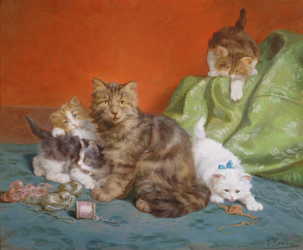 Gatinhos brincalhão de Daniel Merlin