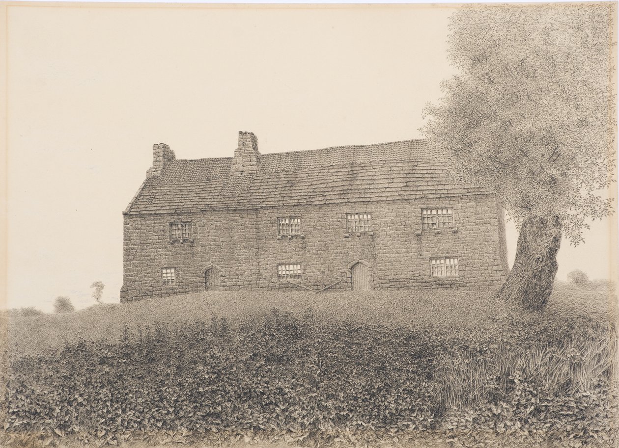 Chibburn, c.1916 (carvão no cartão) de Daniel Oliver