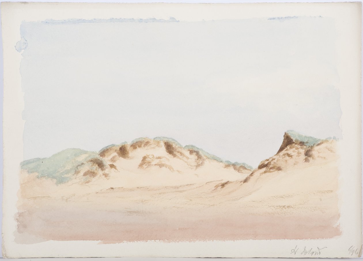 c.1916 (lápis e wc no papel) de Daniel Oliver