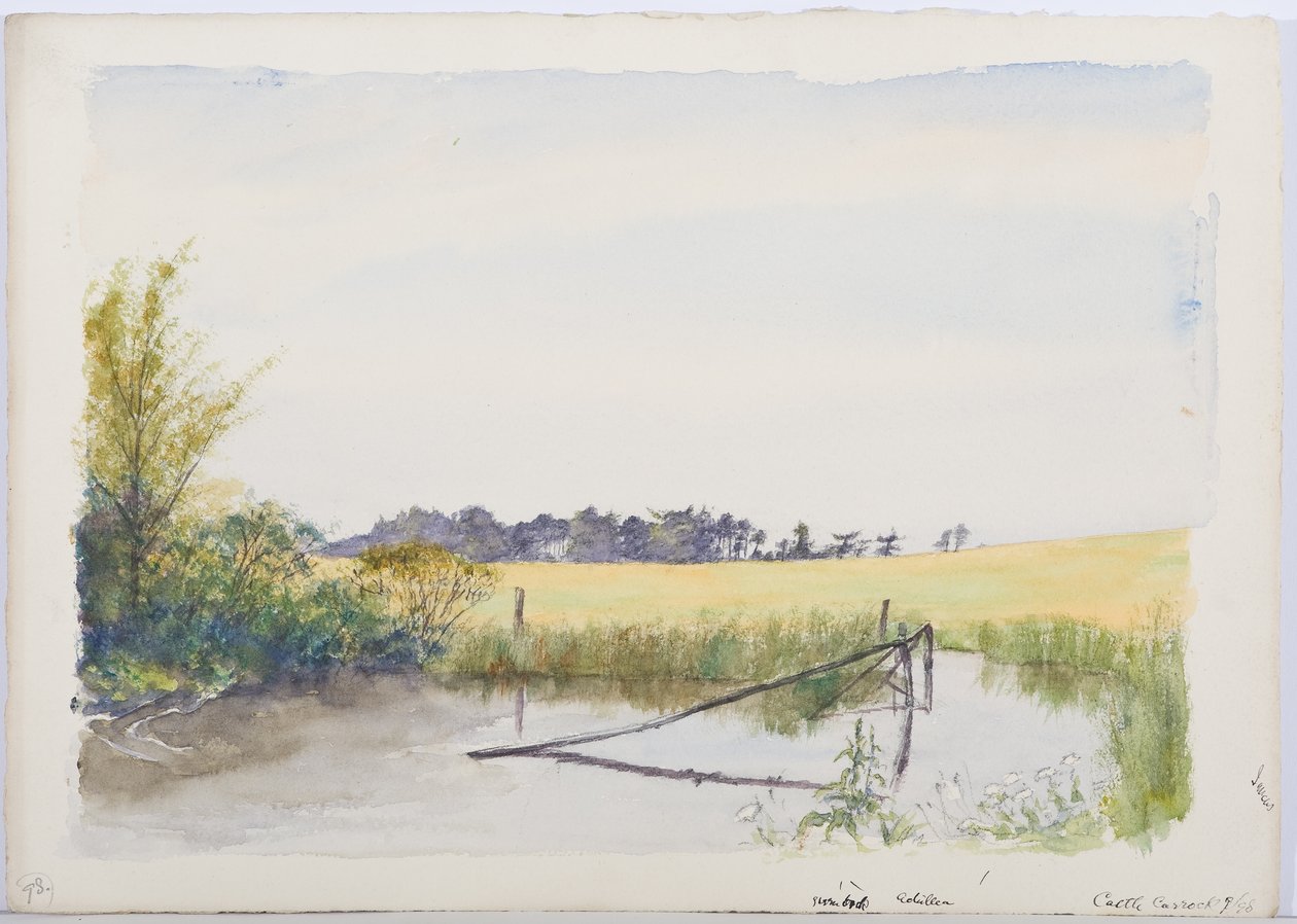 c.1916 (lápis e wc no papel) de Daniel Oliver