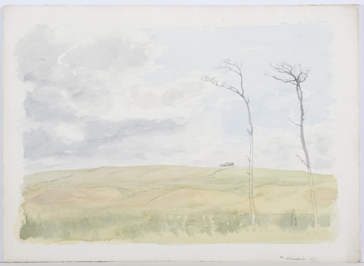 c.1916 (lápis e wc no papel) de Daniel Oliver