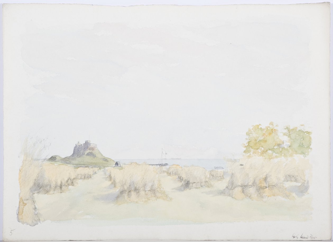 c.1916 (lápis e wc no papel) de Daniel Oliver