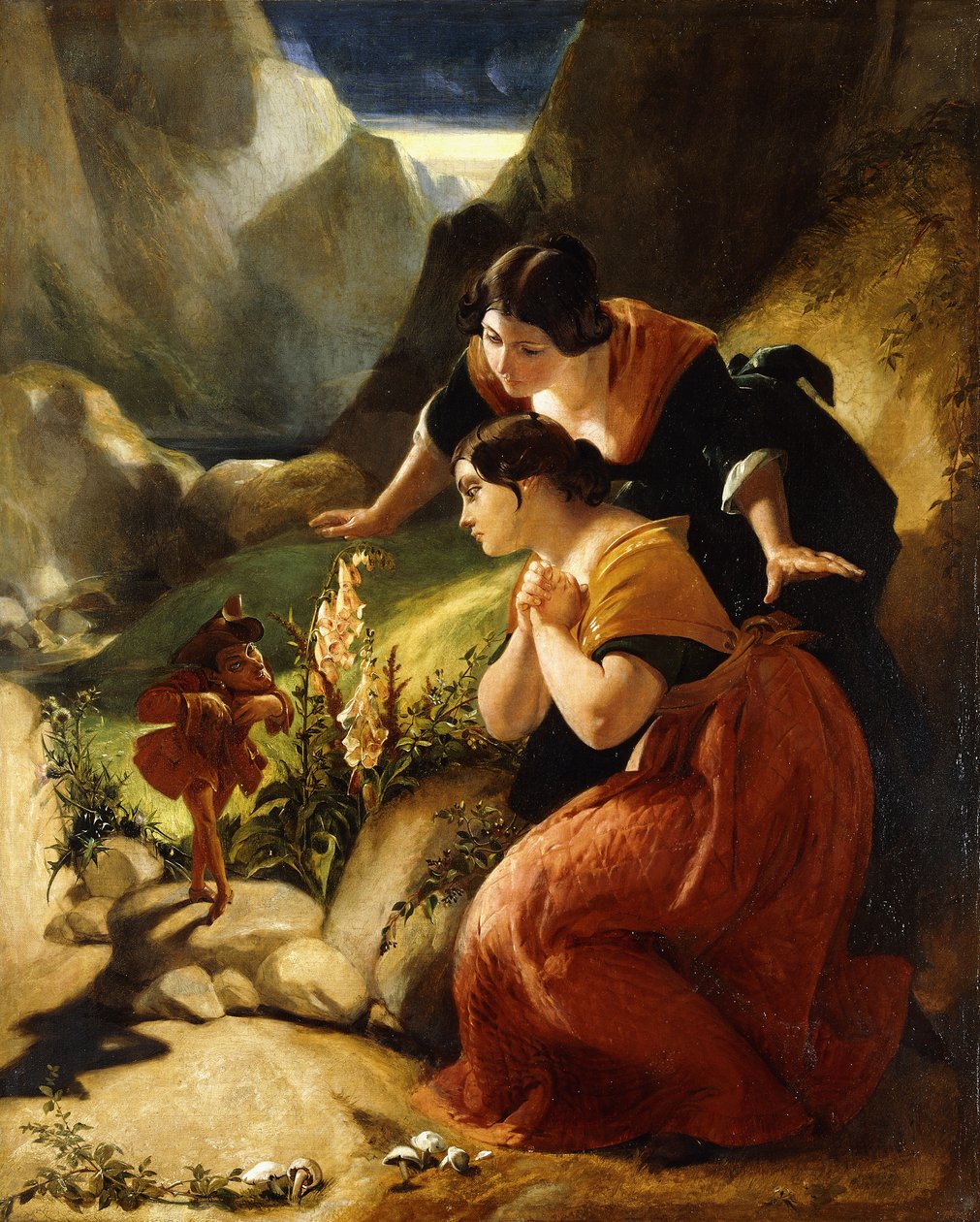 O tempo que perdi em cortejar de Daniel Maclise