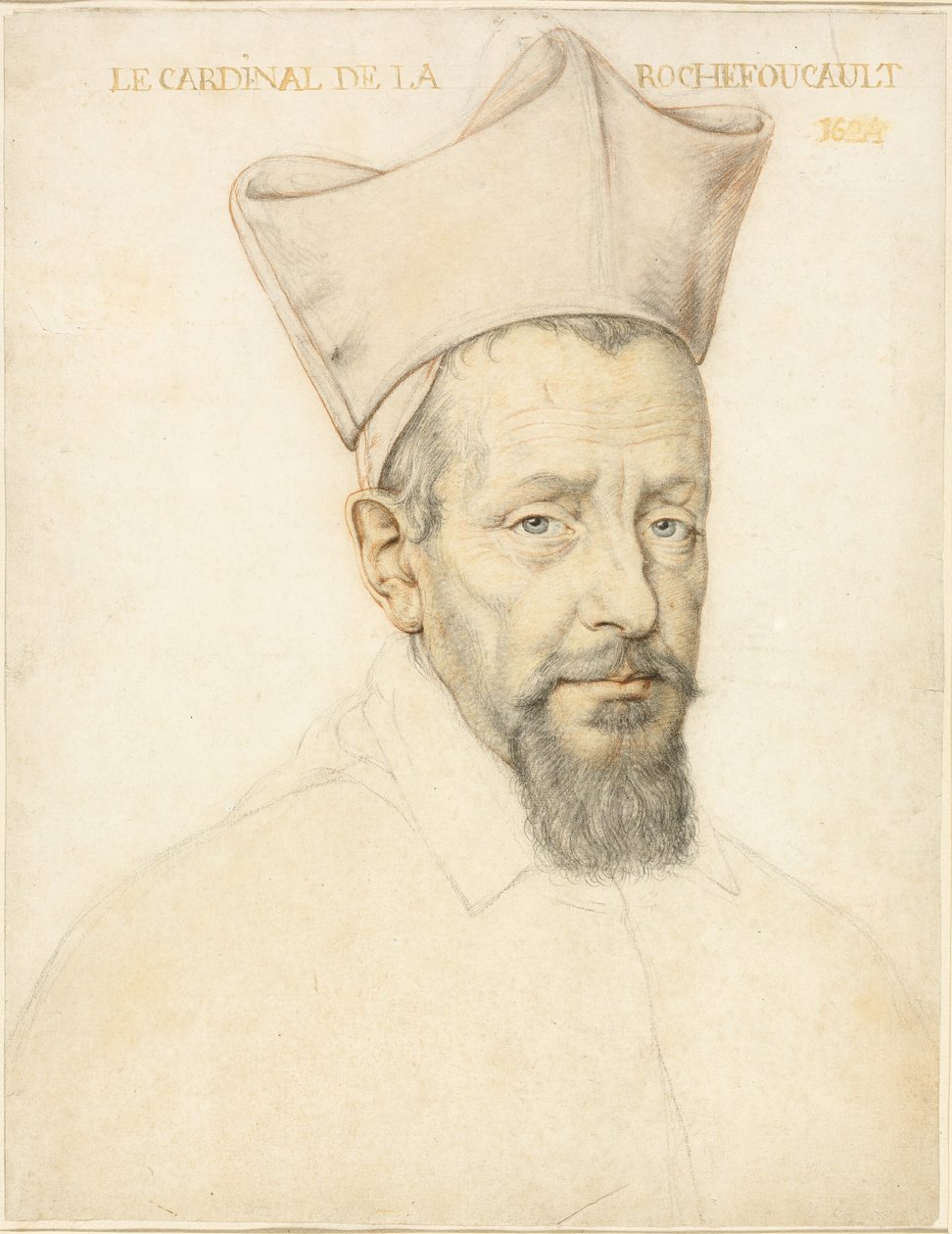 Busto do Cardeal de la Rochefoucauld de Daniel Dumonstier