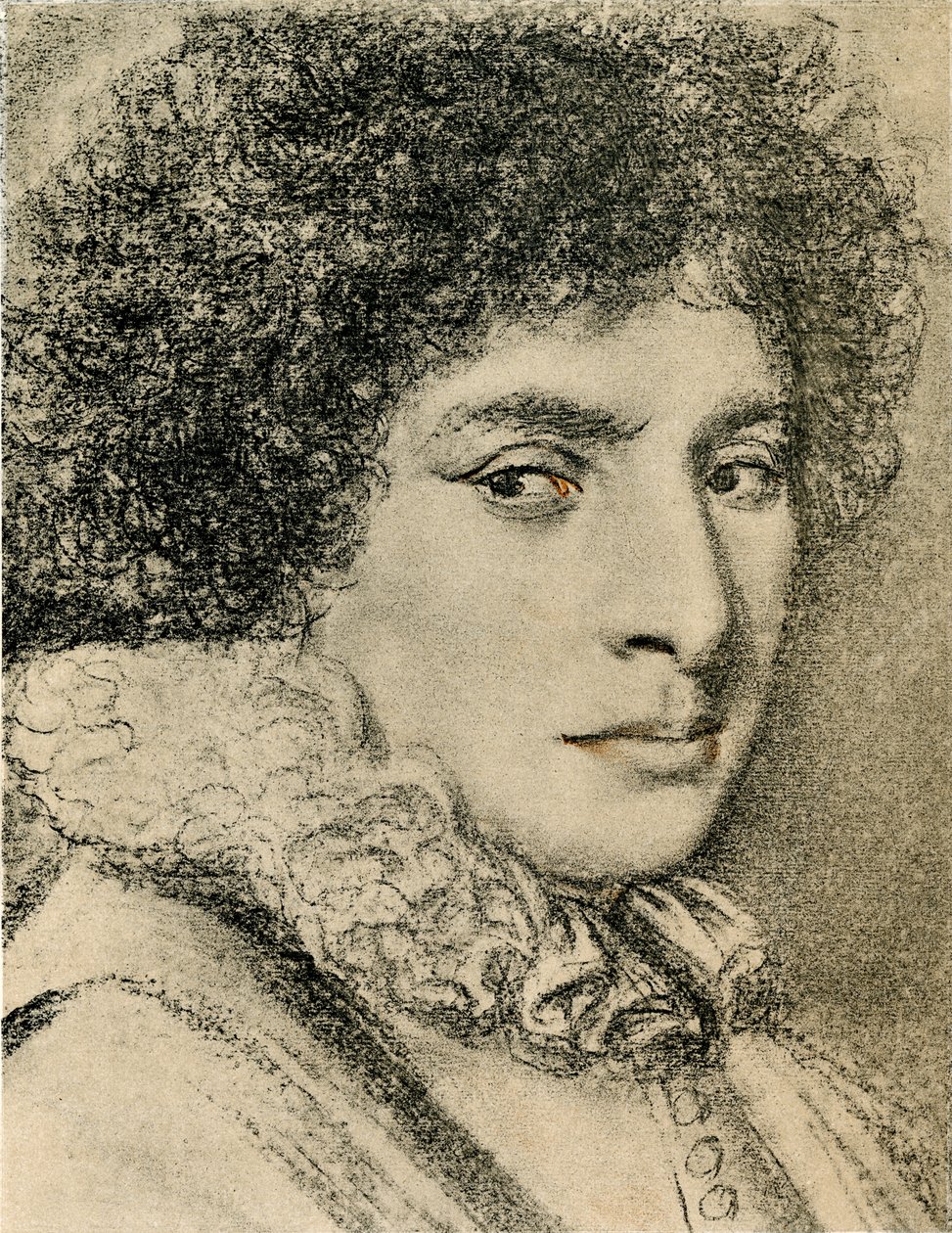 Retrato feminino de Daniel Dumonstier or Dumoustier