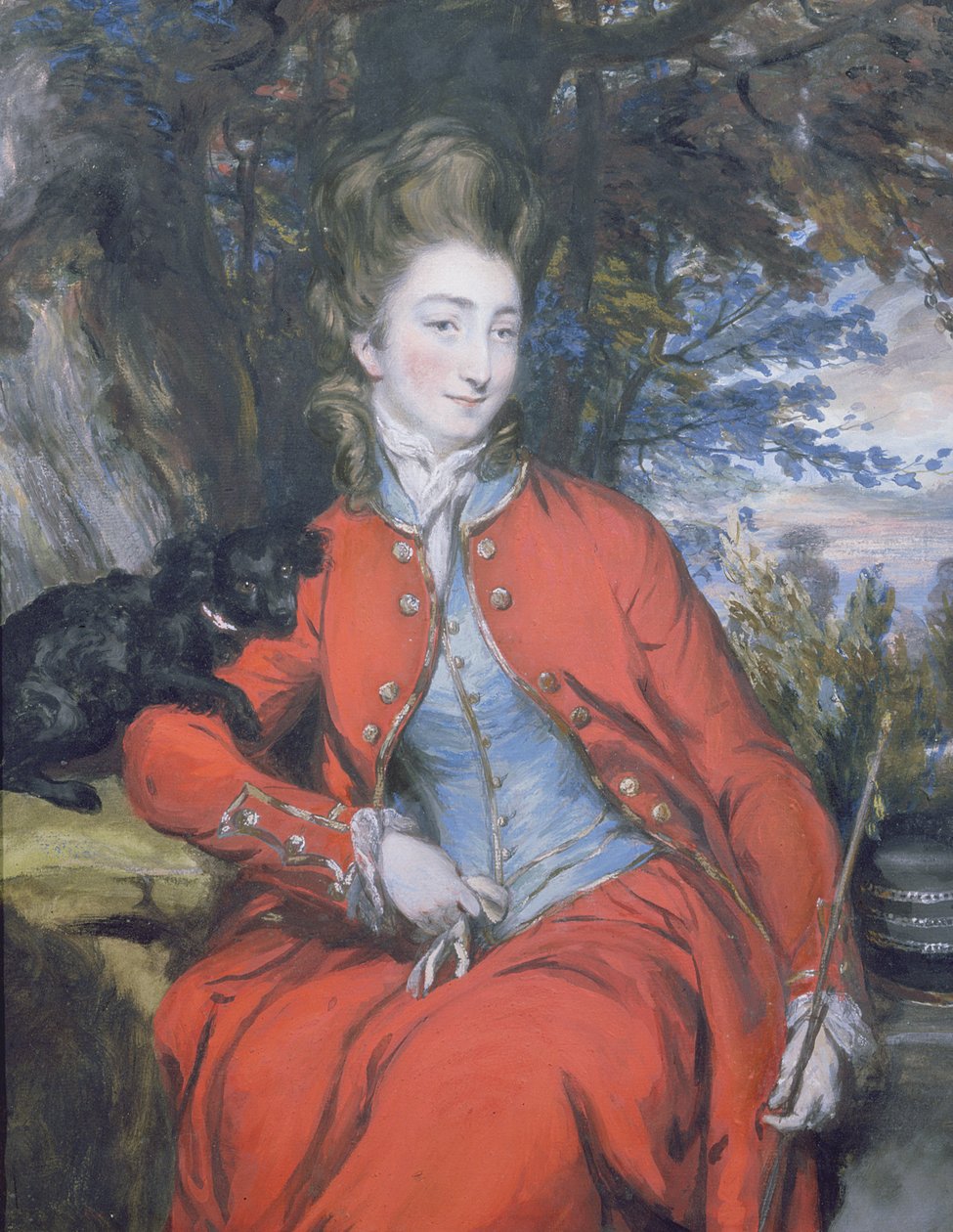 Elizabeth (1755-1806) Lady Bridgeman (pastel) (ver 239433 para par) de Daniel Gardner