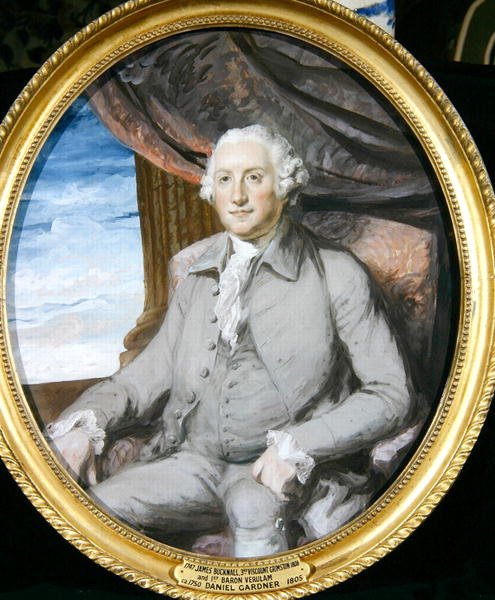 James Bucknall (1747-1806) 3º Visconde Grimston (óleo sobre tela) (para par ver 242130) de Daniel Gardner