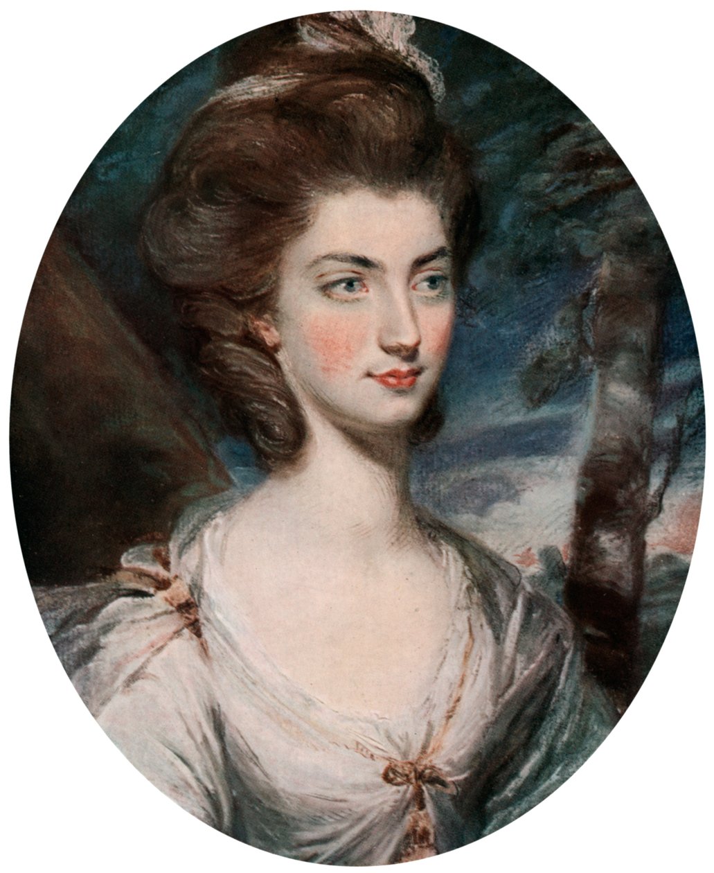 Lady Charlotte Hill, Condessa Talbot, século XVIII 1913. de Daniel Gardner