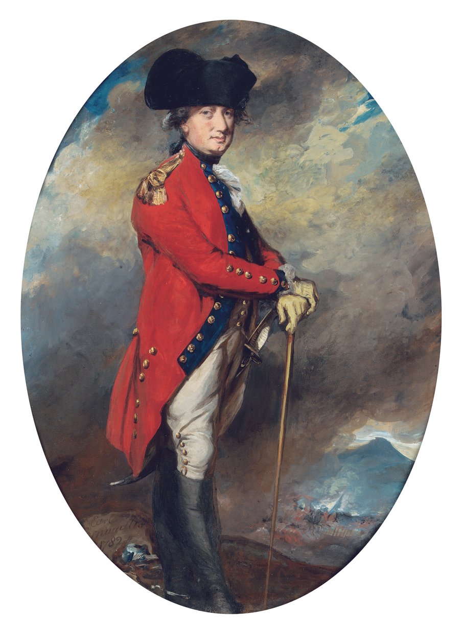 Retrato de charles de Daniel Gardner