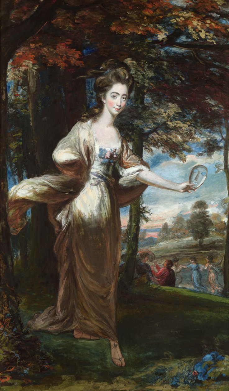 Retrato de uma atriz de Daniel Gardner