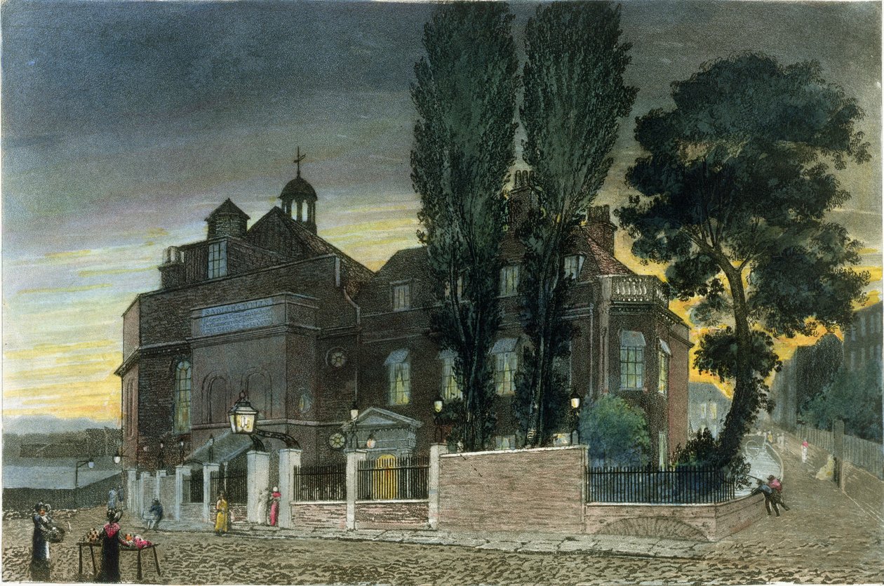 Poços de Sadler, 1826 de Daniel Havell