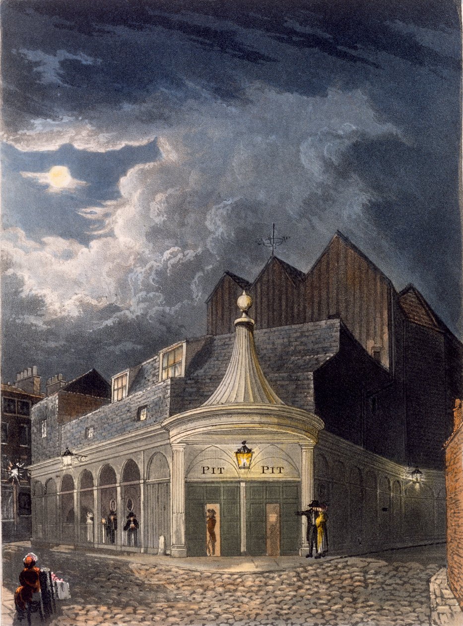 O Teatro Olímpico, 1826 de Daniel Havell