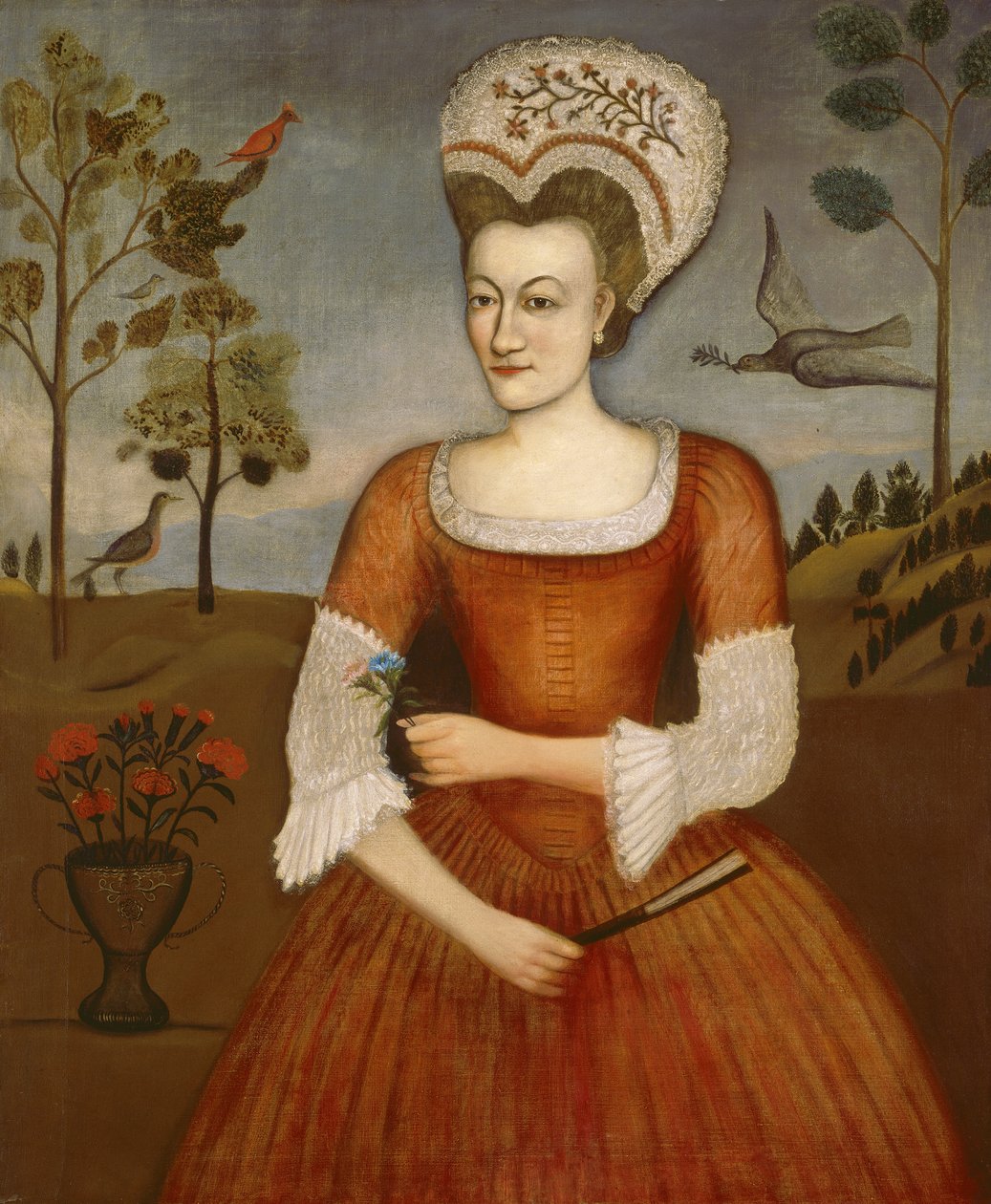 Catharine Hendrickson, c.1770 de Daniel Hendrickson