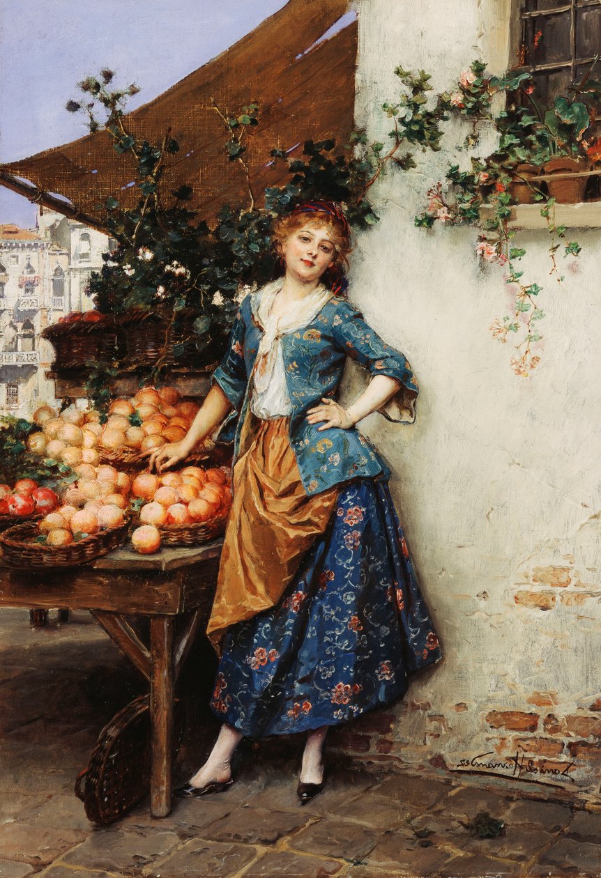O vendedor de frutas de Daniel Hernandez