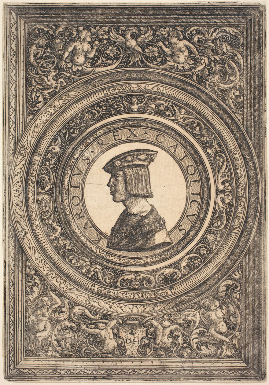 O imperador Carlos V de Daniel Hopfer