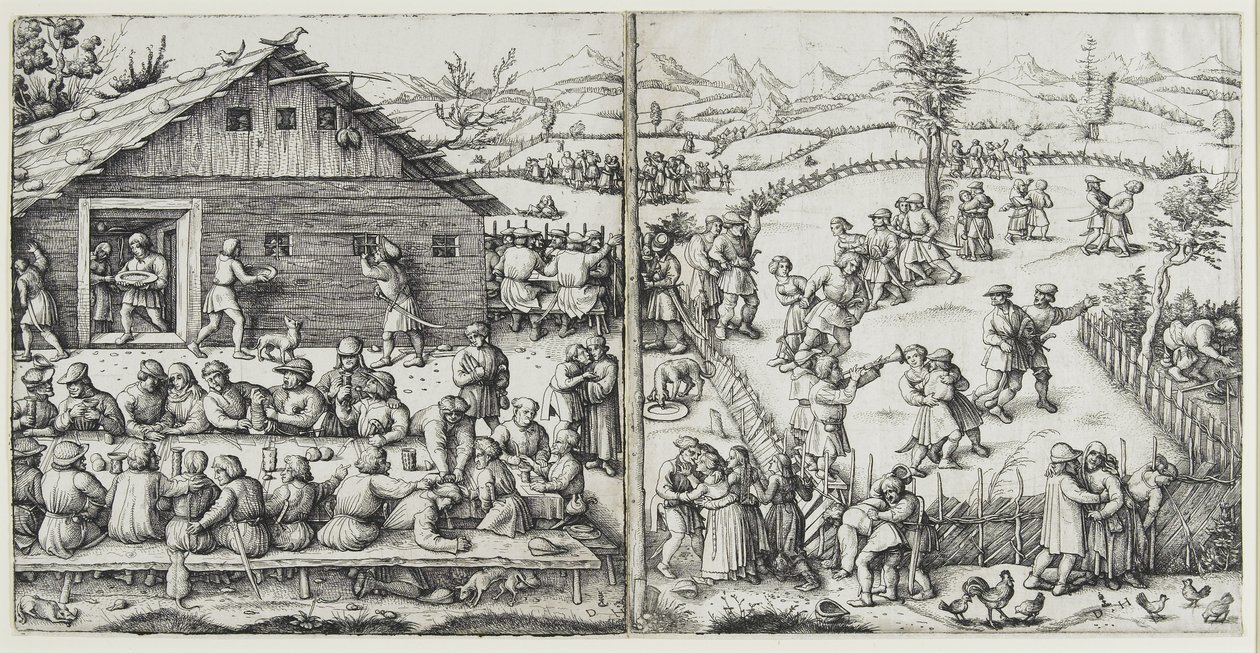 O Festival, depois de 1520 de Daniel Hopfer