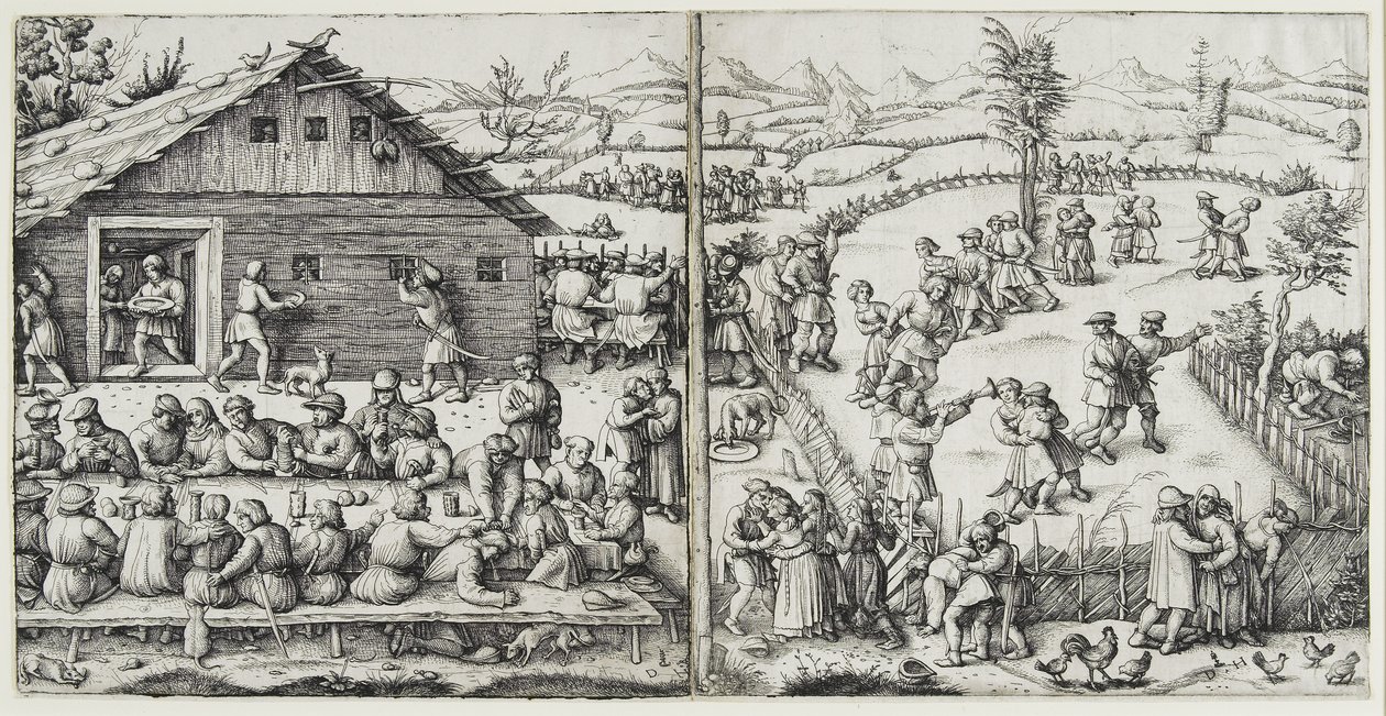 O Festival, depois de 1520 de Daniel Hopfer