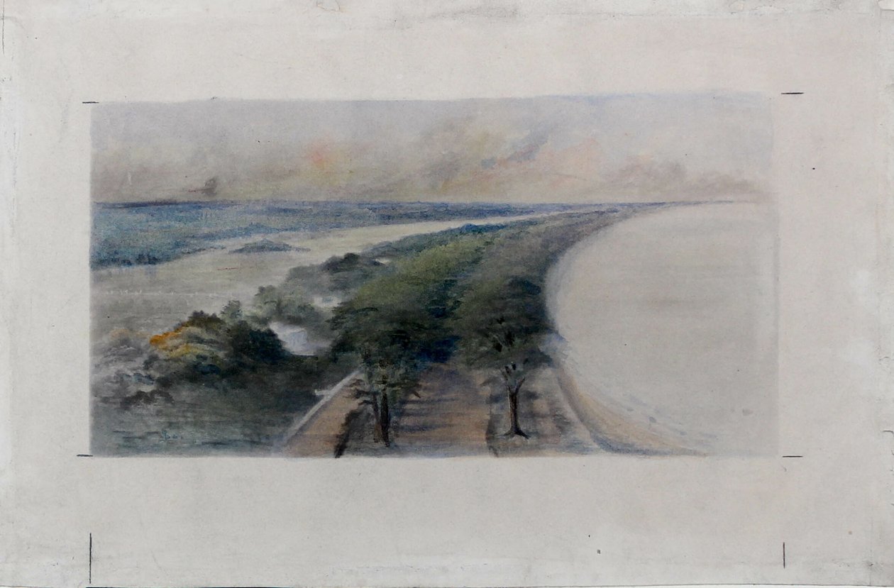 South Shore Park, Chicago, Illinois, esboço de projeto de Daniel Hudson Burnham