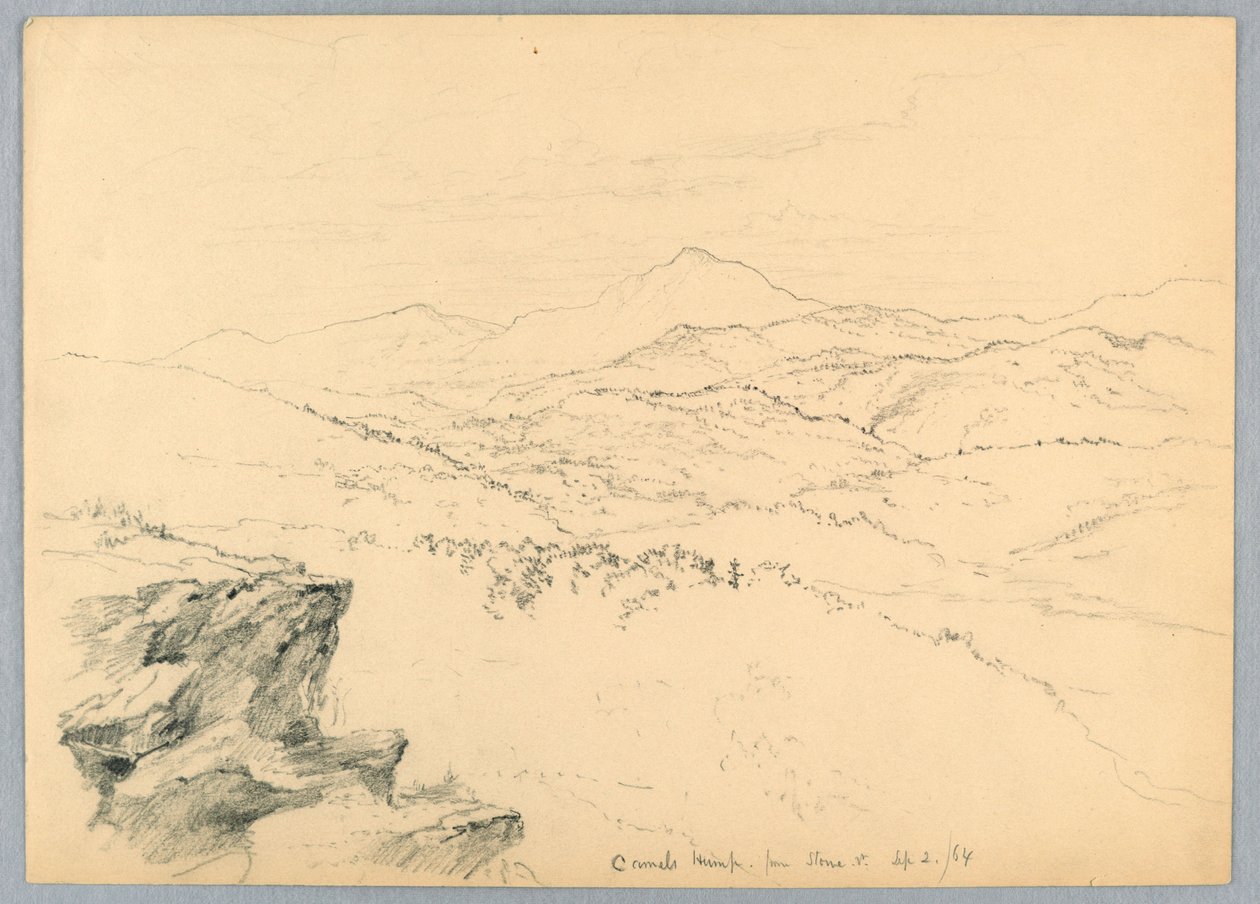 Camels Hump de Stowe, Vermont de Daniel Huntington
