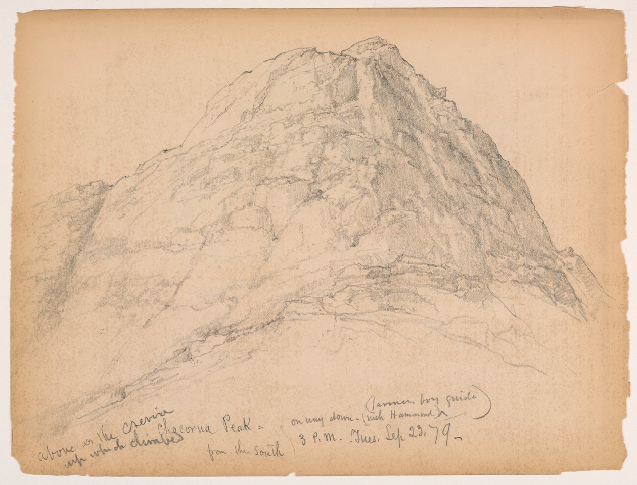 Pico Chocorua de um ombro sul de Daniel Huntington