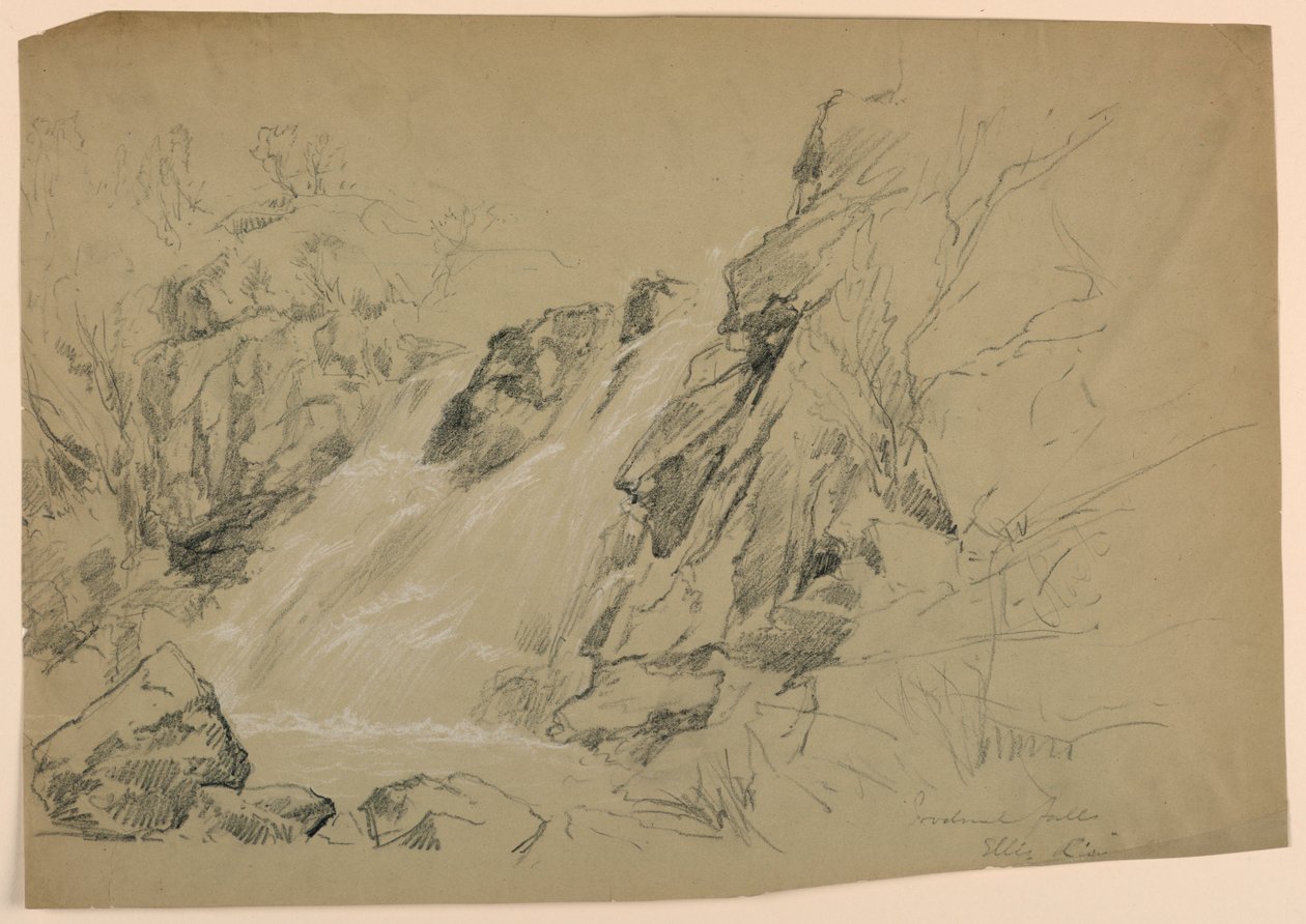 Goodrich Falls, Ellis River, New Hampshire de Daniel Huntington