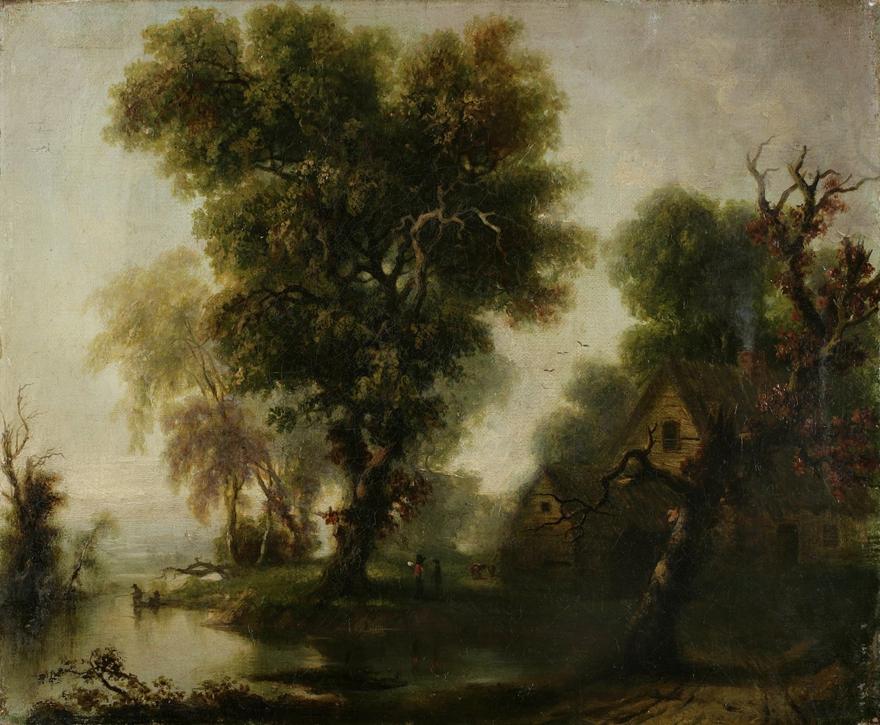 Paisagem, 1837 de Daniel Huntington