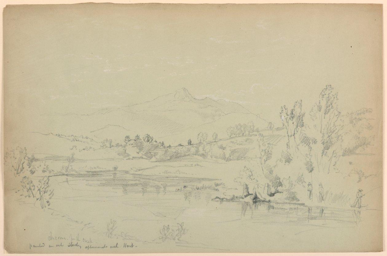 Monte Chocorua, do riacho de Daniel Huntington