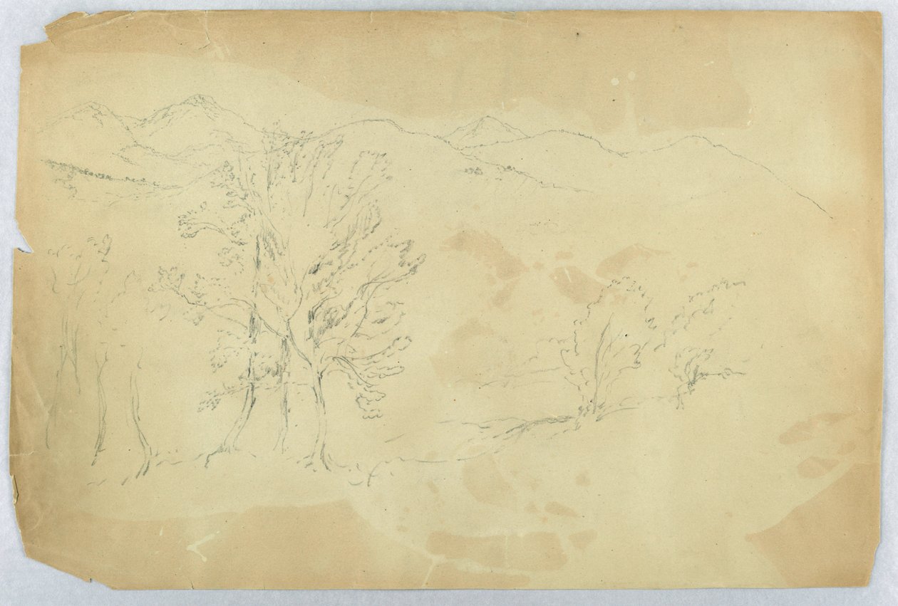 Paisagem montanhosa de Daniel Huntington