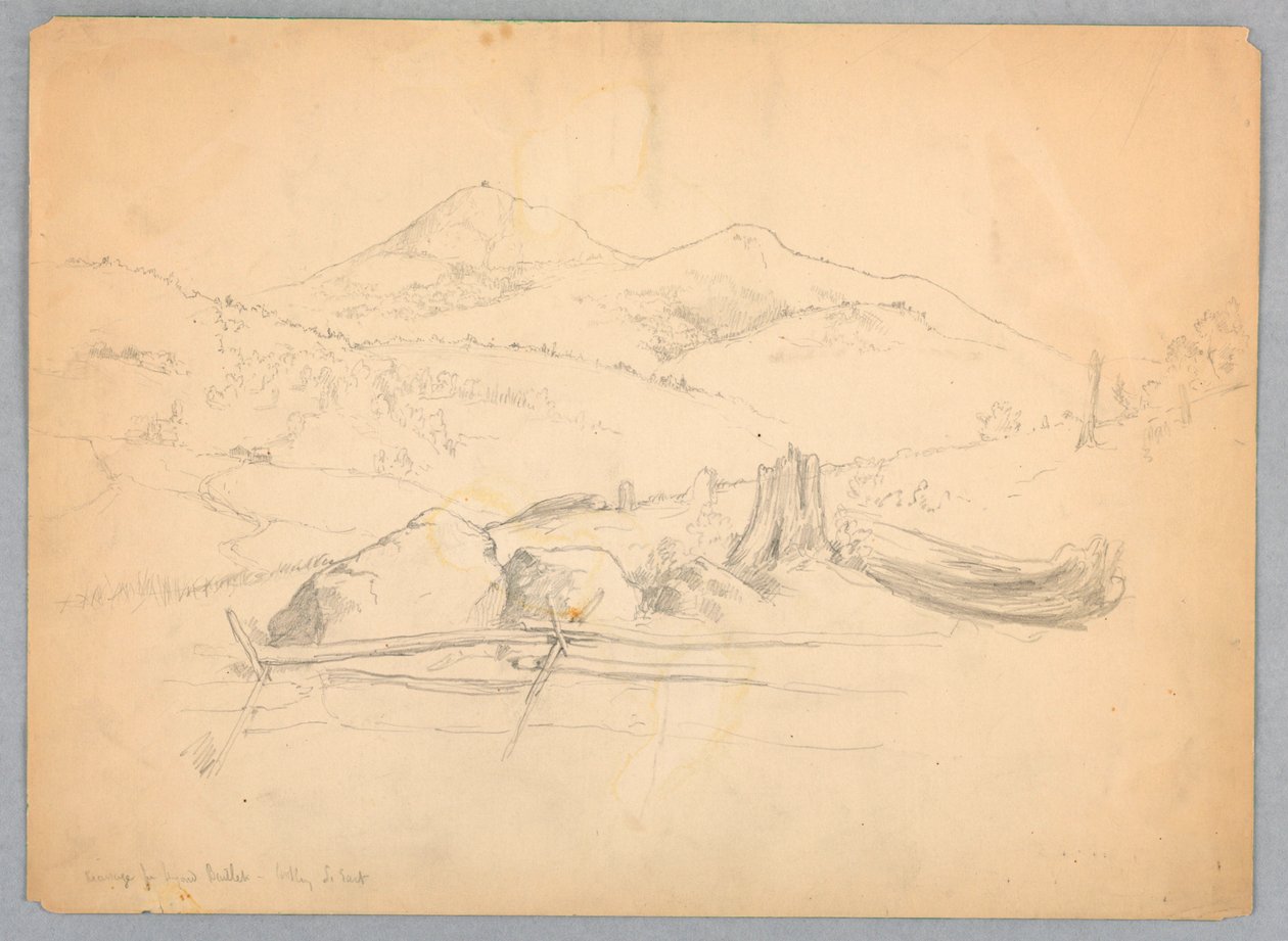 Monte Kearsarge de Além Bartlett de Daniel Huntington