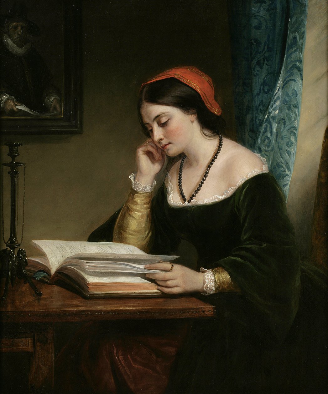 O estudante justo, 1858 de Daniel Huntington