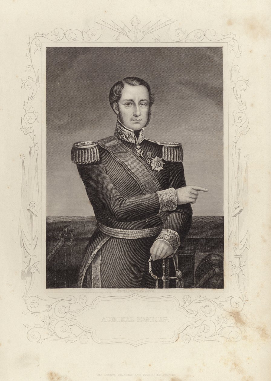 Almirante Havelin (gravura) de Daniel John. Pound