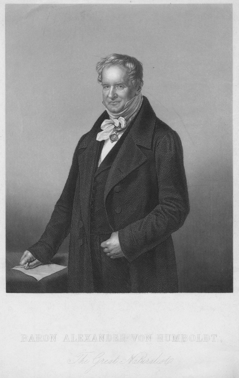 Barão Alexander Von Humboldt, O Grande Naturalista, 1850s. de Daniel John Pound