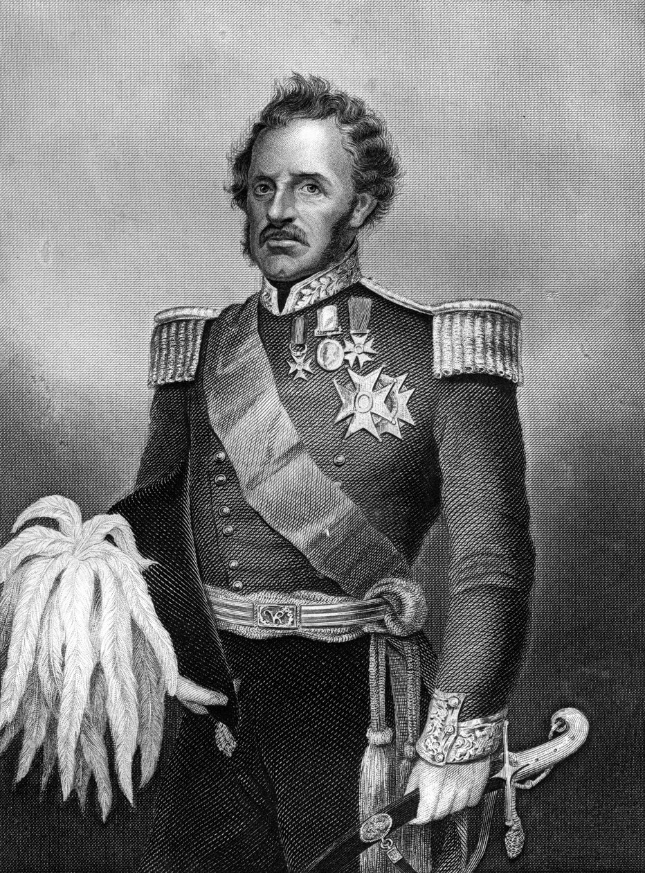 General Sir De Lacey Evans, soldado britânico, 1857 de Daniel John Pound
