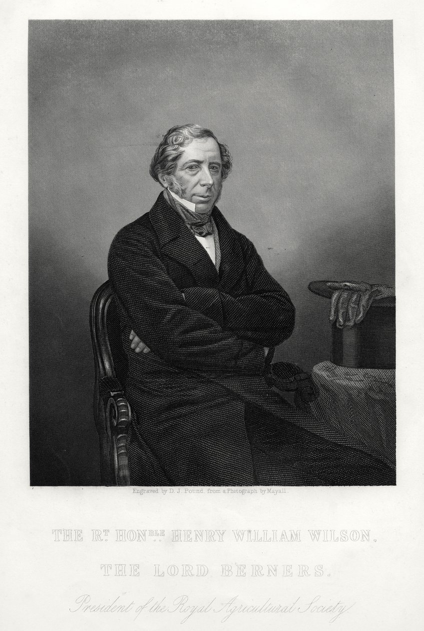 Henry William Wilson, 11o Barão Berners, c1880 de Daniel John Pound