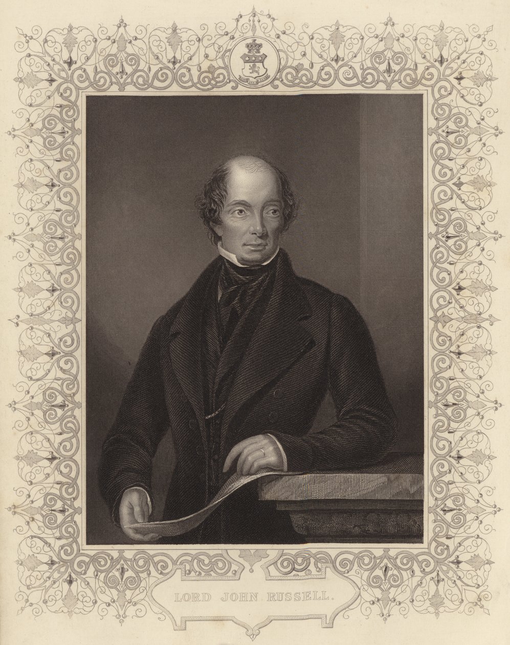 John Russell (gravura) de Daniel John. Pound