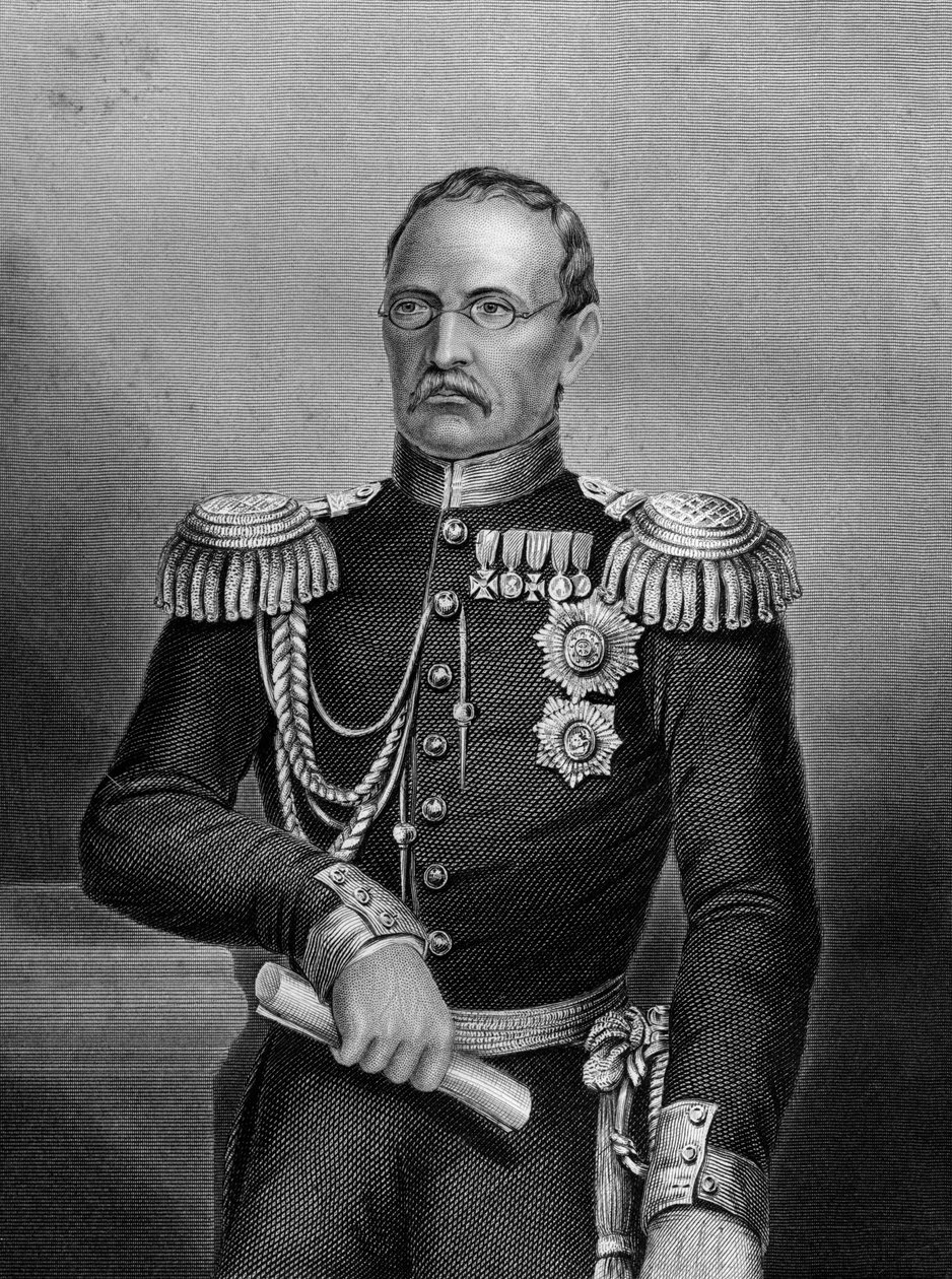 Príncipe Gortschakoff, soldado russo, 1857 de Daniel John Pound