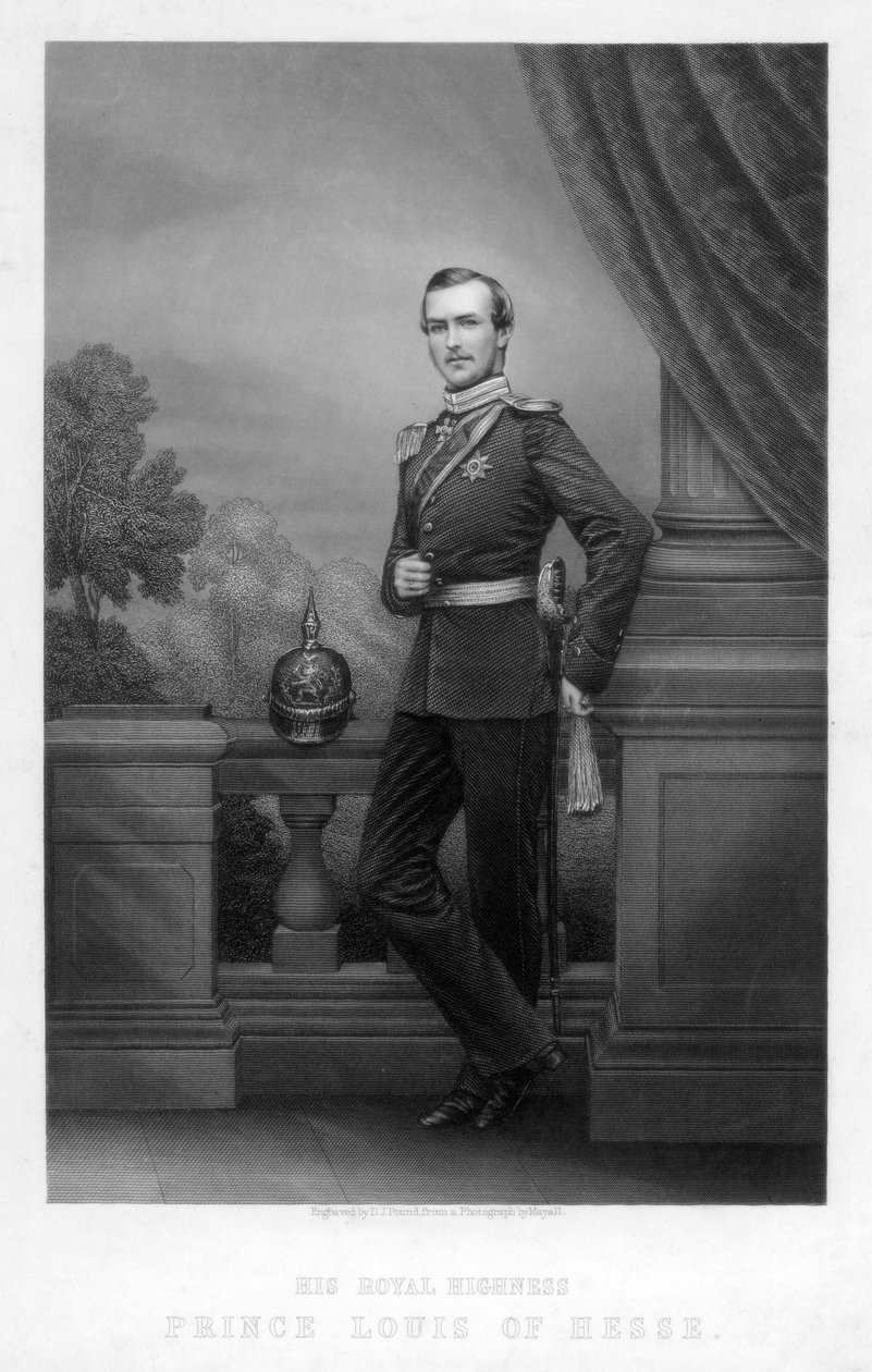 Príncipe Louis de Hesse, século XIX. de Daniel John Pound