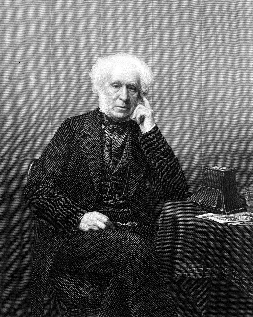 Sir David Brewster, cientista, inventor e escritor escocês do século XIX. de Daniel John Pound