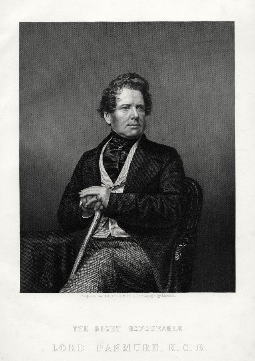 William Maule 1700-1782, 1º Conde de Panmure, soldado e político, c1880. de Daniel John Pound