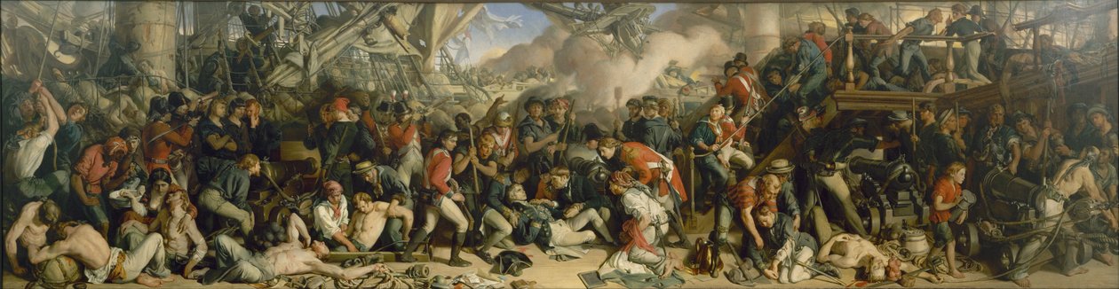 A morte de Nelson de Daniel Maclise