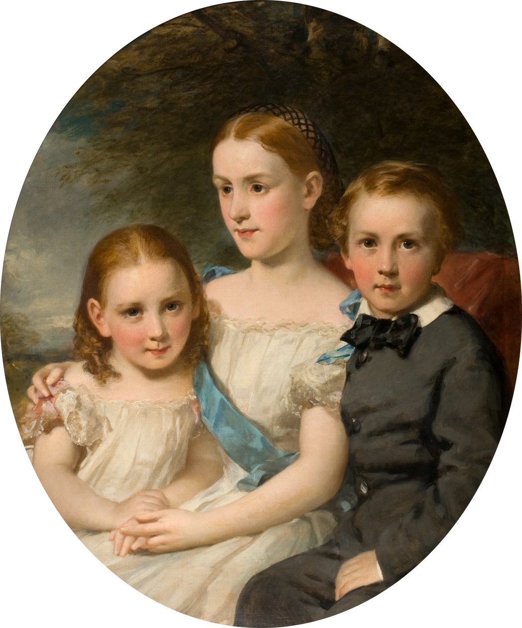 The Children of William Neish, c.1862 (oil on canvas) de Daniel Macnee
