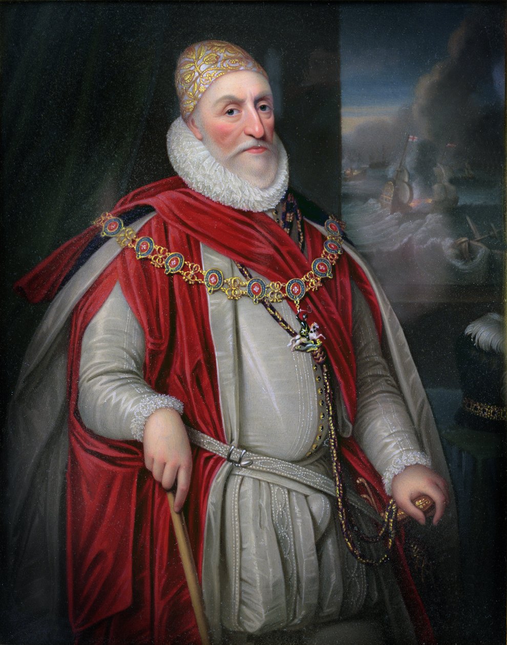 2º Lord Howard de Effingham de Daniel Mytens