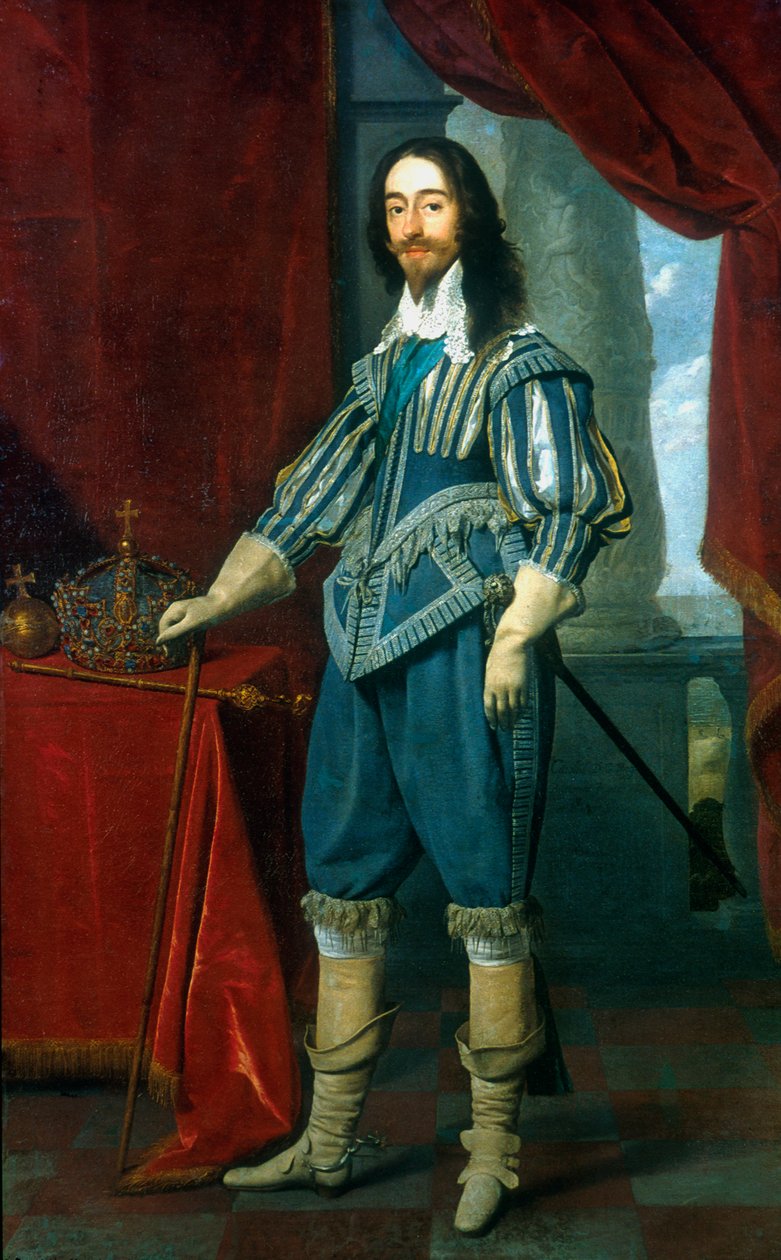 Carlos I, rei da Grã-Bretanha e Irlanda, 1631 de Daniel Mytens