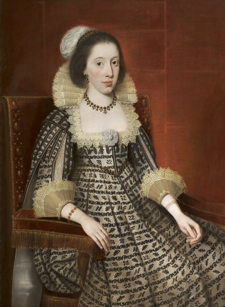 Elizabeth Leicester de Daniel Mytens