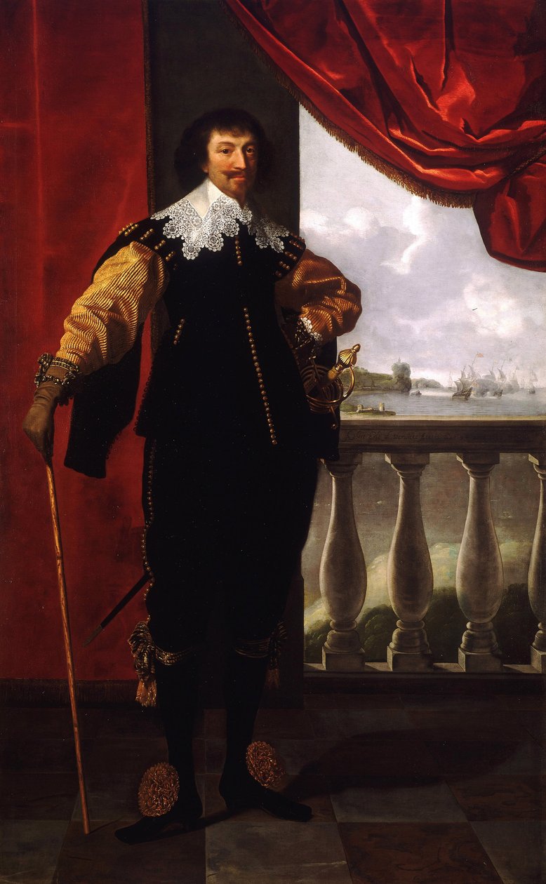 Retrato de Robert Rich de Daniel Mytens