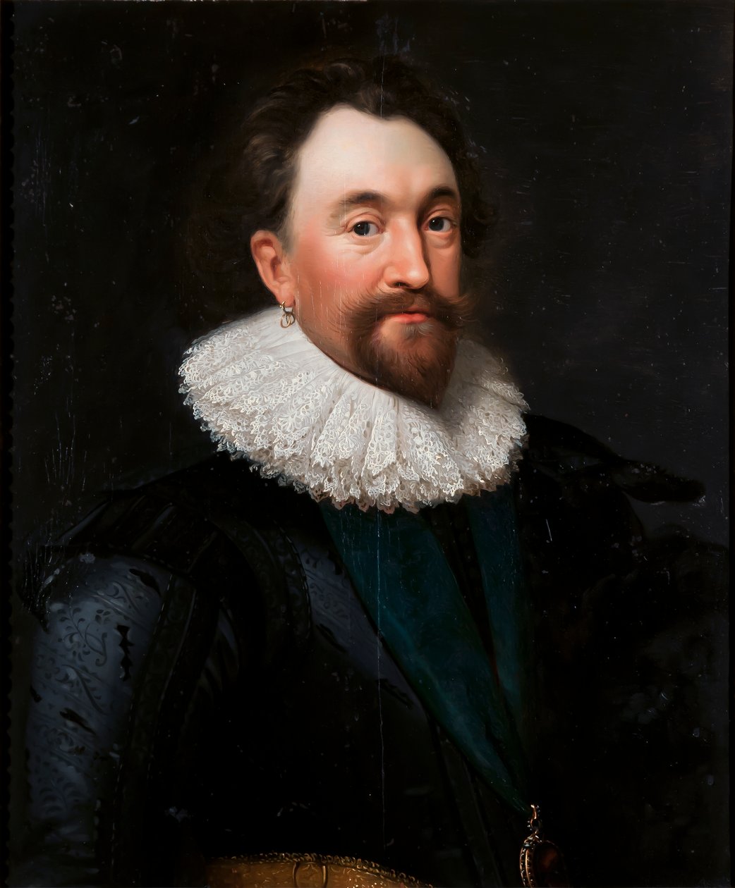 Retrato de William Herbert, 3º Conde de Pembroke, c.1620-30 de Daniel Mytens