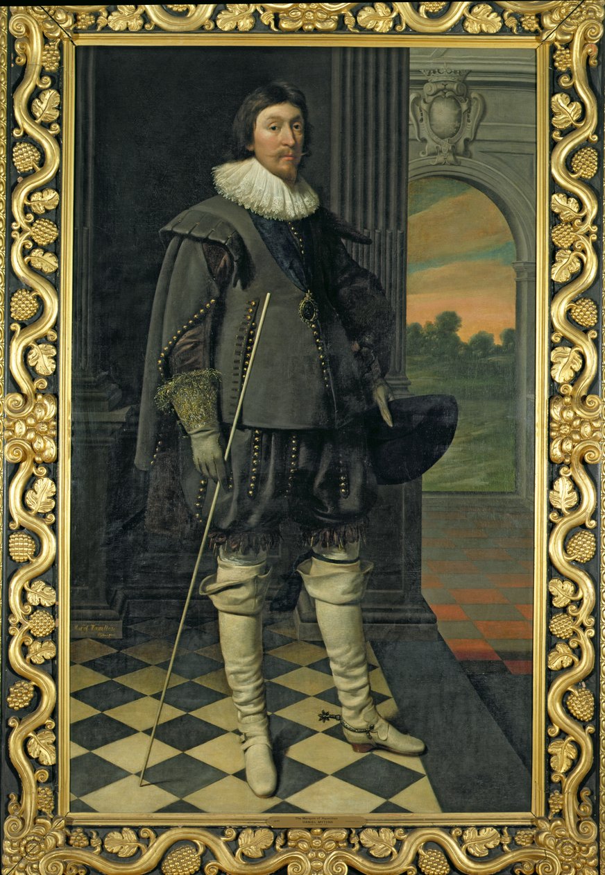 O Marquês de Hamilton (1589-1625) de Daniel Mytens