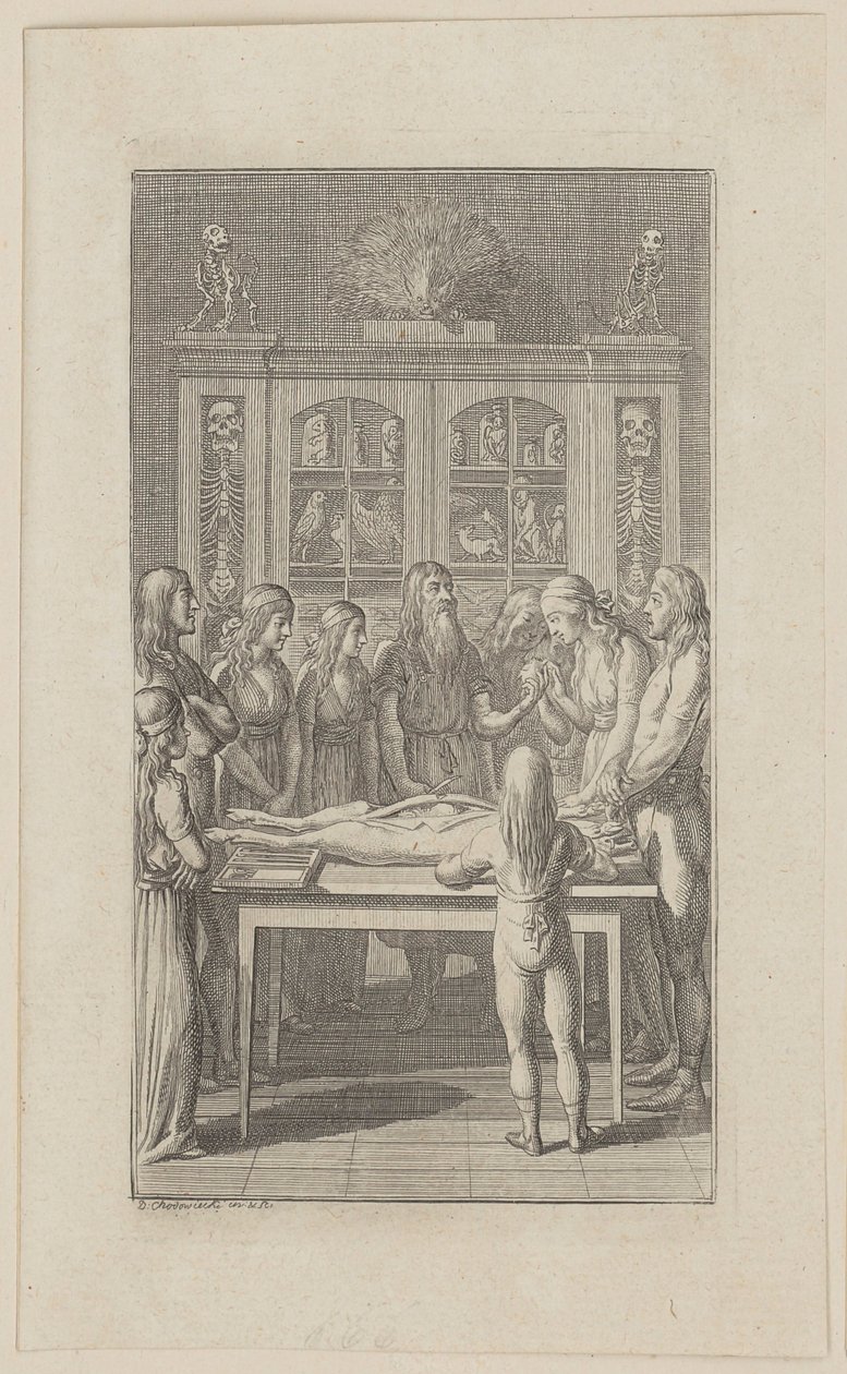 Instituto de Anatomia de Daniel Nikolaus Chodowiecki